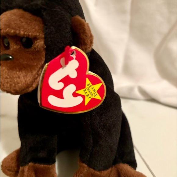 RARE 1996 TY BEANIE BABIES CONGO THE GORILLA - Picture 5 of 9